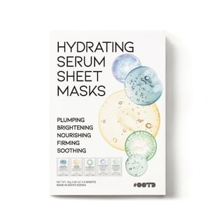 OOTD - Hydrating Serum Sheet Mask Starter Kit, 25g x 5 sheets, 181 g, 8809349812822