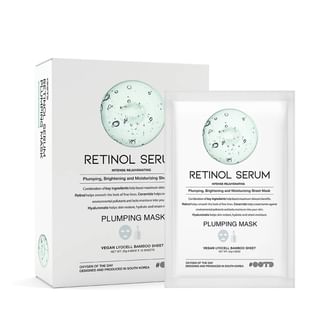 OOTD - Retinol Serum Plumping Mask Set, 25g x 10 sheets, 338 g, 8809349812549