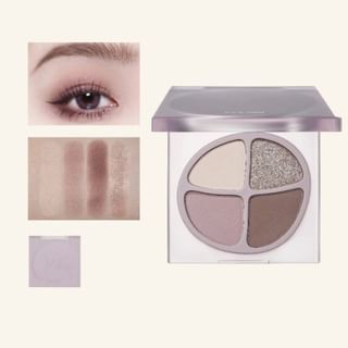JOOCYEE - Four-color Eyeshadow Palette - Grey Taro, #F13 Grey Taro - 4.3g, 91 g, 6975242806717
