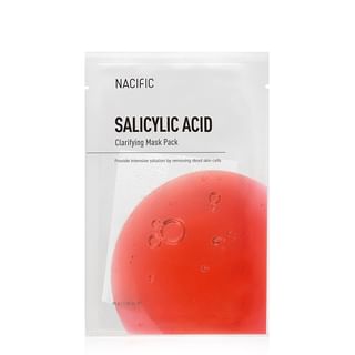 Nacific - Salicylic Acid Clarifying Mask Pack Set, 10 sheets, 386 g, 8809517463535