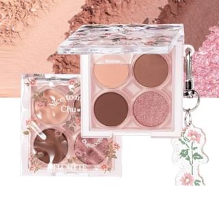 FLORTTE - 4 Color Eyeshadow Palette - 02, #02 - 4g, 57 g, 6926309388455