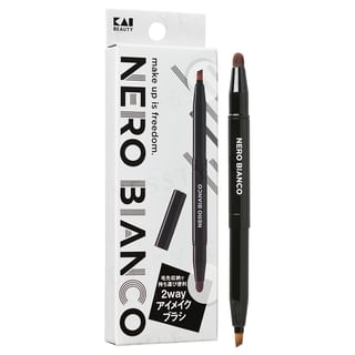 KAI - NERO BIANCO 2 Way Eye Makeup Brush, 1 pc, 20 g, 4901601074819