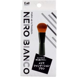 KAI - NERO BIANCO Makeup Foundation Brush, 1 pc, 36 g, 4901601074826