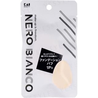 KAI - NERO BIANCO Foundation Puff, 1 pc, 10 g, 4901601074840