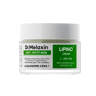 Dr.Melaxin - Lipino Anti-Fatty Acid Noncomedo Cream, 50ml, 130 g, 8809886482335