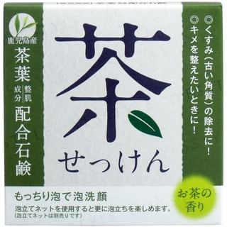 CLOVER - Tea Leaf Blended Soap, 80g, 90 g, 4901498125014