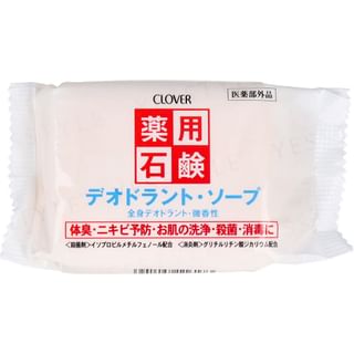 CLOVER - Deodorant Soap, 90g, 90 g, 4901498116173