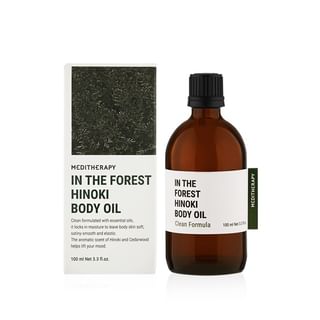 Meditherapy - In The Forest Hinoki Body Oil, 100ml, 229 g, 8809606772203