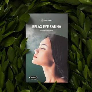 Meditherapy - Relax Eye Sauna Set, 7 sets, 386 g, 8809606770353