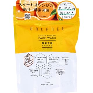 More Room - BALANCE Enzyme Powder Face Wash Sweet Orange, 30 pcs, 55 g, 4535304711025