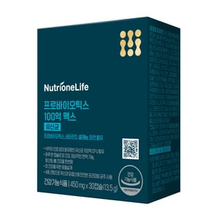 Nutrione - NutrioneLife Probiotics 10 Billion MAX, 2023 Version - 450mg x 30 capsules, 52 g, 8809514643114