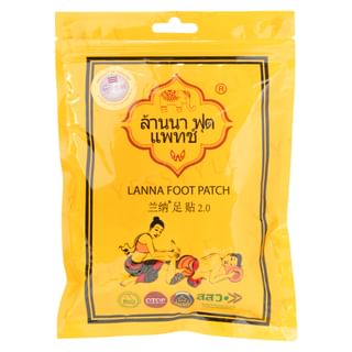 Lanna - Foot Patch, 10 pcs, 85 g, 8859466812212
