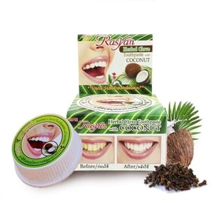 Rasyan - Herbal Clove Toothpaste With Coconut, 25g, 45 g, 8859269002384