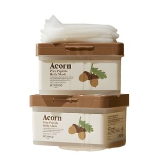 SKINFOOD - Acorn Pore Peptide Daily Mask, 30 sheets, 550 g, 8809032675512