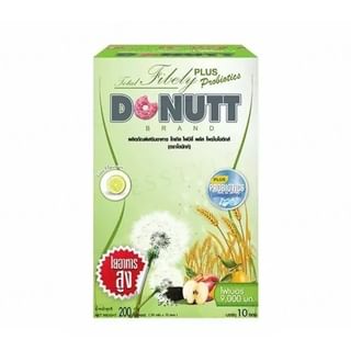 DONUTT - Total Fibely Plus Probiotics, Lime Flavour - 20g x 10 sachets, 280 g, 8858934705971
