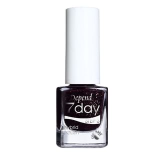 Depend Cosmetic - 7day Hybrid Polish 7254 Bordeaux Glitz, 5ml, 40 g, 73181538