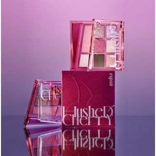 espoir - Real Eye Palette All New Hushed Cherry Edition, #05 Hushed Cherry, 95 g, 8809563946723