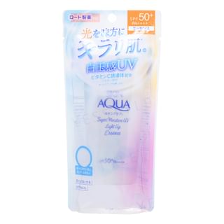 Rohto Mentholatum - Skin Aqua Super Moisture UV Light Up Essence SPF 50+ PA++++, 70g, 90 g, 4987241193899