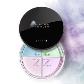 ZEESEA - 4 Color Loose Powder - Light Color, #01 Light Color - 10g, 81 g, 6974475772301