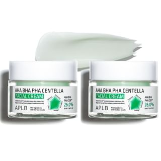 APLB - AHA BHA PHA Centella Facial Cream Set, 2 pcs, 200 g, 8809874683461