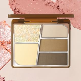 FOCALLURE - Eyeshadow Palette - Osmanthus Rain, #BR01 Osmanthus Rain - 6.5g, 55 g, 6941845810741