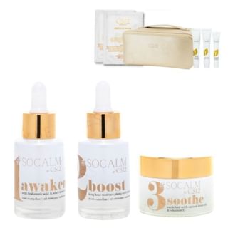 CS12 - SOCALM Soothing & Radiant Set, 1 set, 350 g, 6873987379953