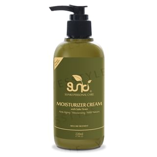 Sunki - Moisturizer Cream With Sake Yeast, 220ml, 300 g, 4715838648701