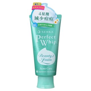Shiseido - Senka Perfect Whip Acne Care Beauty Face Foam, 100g, 122 g, 4550516705945