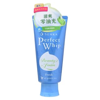 Shiseido - Senka Perfect Whip Fresh Beauty Face Foam, 100g, 125 g, 4550516705884