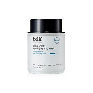 Belif - Super Knights Purifying Clay Mask, 75ml, 190 g, 8801051248678