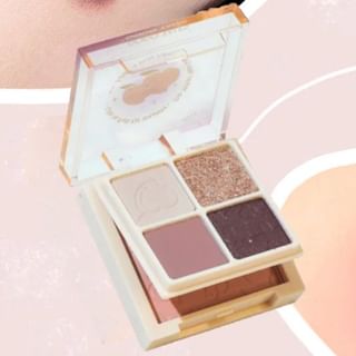 GOGO TALES - Eyeshadow & Blush Palette - Rose Sweet Tea, #G05 Rose Sweet Tea - 10.2g, 50 g, 6955416229474