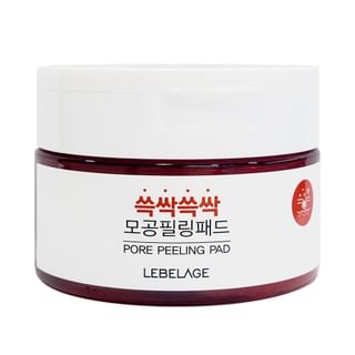LEBELAGE - Pore Peeling Pad, 60 pads, 94 g, 8809400122280