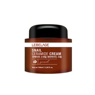 LEBELAGE - Snail Ceramide Cream, 100ml, 233 g, 8809589393068