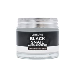 LEBELAGE - Black Snail Ampoule Cream, 70ml, 230 g, 8809445611480