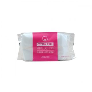 LEBELAGE - Pure Cotton Cotton Puff, 100 pcs, 43 g, 8809400120811