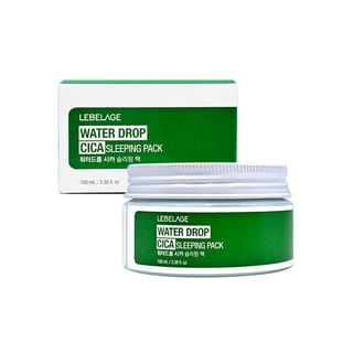 LEBELAGE - Water Drop Cica Sleeping Pack, 100ml, 146 g, 8809679093762