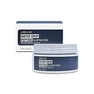 LEBELAGE - Water Drop Peptide Sleeping Pack, 100ml, 130 g, 8809679093731