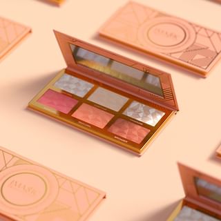 IMAGIC - 6 Colours Highlight / Blush / Contour Palette, 6 Colours Palette - 24g, 188 g, 6970855701268