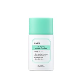 Dear, Klairs - All-day Airy Mineral Sunscreen, 35g, 64 g, 8809572892400