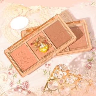 HOLD LIVE - Three Colors Blusher - Coco Milk, #106 Coco Milk- 13g, 76 g, 6955416229573
