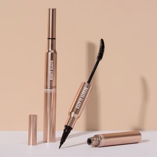 BEAUTY GLAZED - Bushy Big Eyes 2 In 1 Eyeliner & Mascara, #B81, 30 g, 6923263733239
