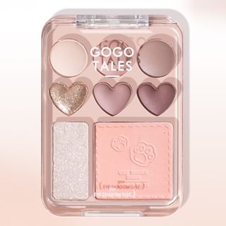 GOGO TALES - Heart Blush Palette - Caramel, #G02 Caramel - 9.5g, 70 g, 6955416236007