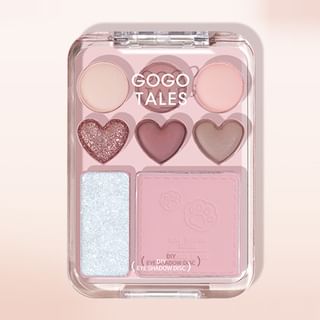 GOGO TALES - Heart Blush Palette - Rose, #G05 Rose - 9.5g, 70 g, 6955416237660