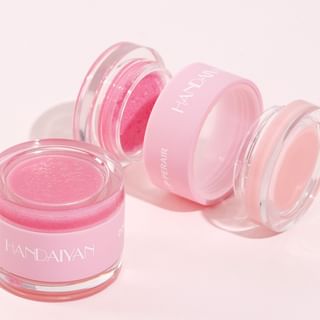 HANDAIYAN - 2 In 1 Sugar Scrub & Lip Repair Mask, Set: Scrub*4g & Lip Mask*6g, 41 g, 6971690681371