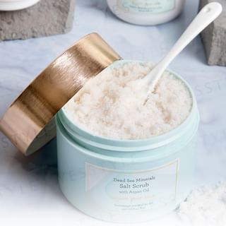 Laline - Dead Sea Minerals Series Salt Scrub With Argan Oil, 250g, 300 g, 7291067016353