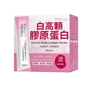 BHK’s - Pueraria Mirifica Collagen Powder, 3g x 30 packs, 240 g, 4713051526875