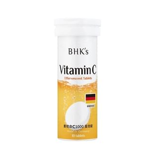 BHK’s - Vitamin C 1000 Effervescent Tablets, 10 tablets, 140 g, 4713051524567