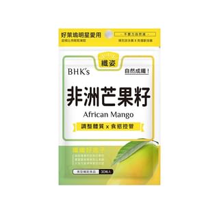 BHK’s - African Mango Veg Capsules, 30 capsules, 80 g, 4713051524802