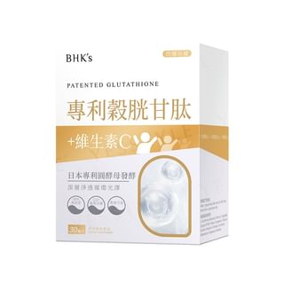 BHK’s - Patented Glutathione Veg Capsules, 30 capsules, 280 g, 4713051524291