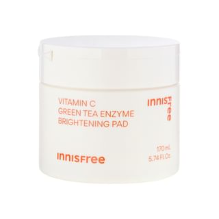 innisfree - Vitamin C Green Tea Enzyme Brightening Pad, 60 pads, 295 g, 8809843696775